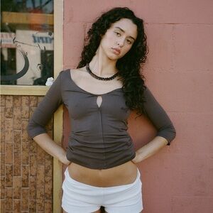 Geel Mason top - size XS